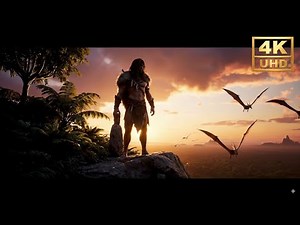 Vida de un Cavernícola: Un Viaje Cinematográfico por el Mundo Prehistórico - 4K 60HZ