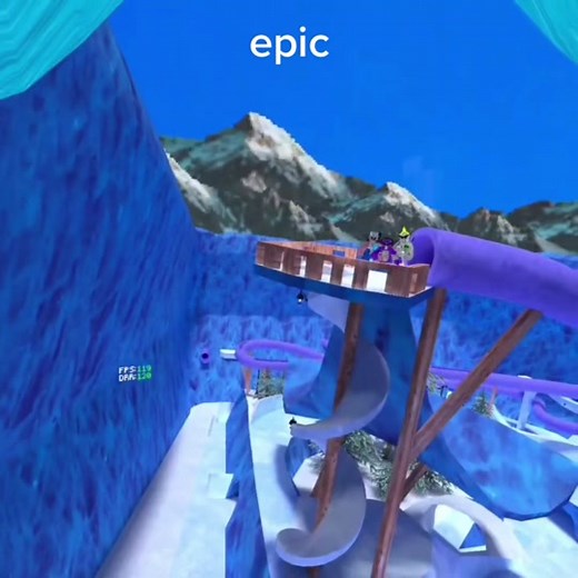 Immersive Virtual Reality Surfing Gameplay in Mountainous Terrain