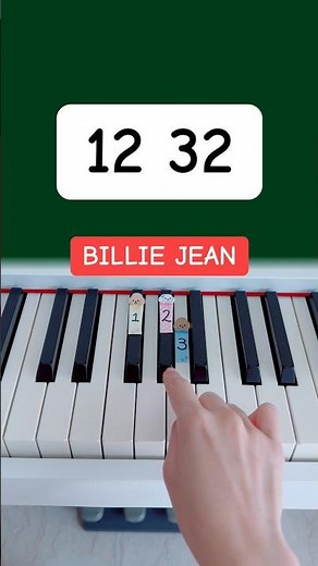 Billie Jean - Michael Jackson (Piano Tutorial) #easypianotutorial