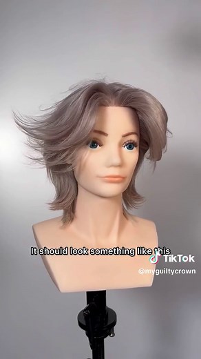 How to Cut a Short Wolf Cut Tutorial | Create a Cute Customizable Shape