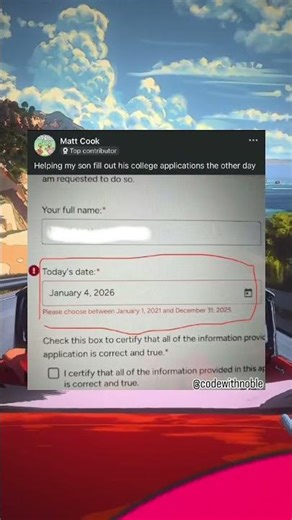 😤 Trying To Fill Out A Form In 2026 Be Like:😭😂🤣😂 #funny #memes #trending #programming #coding