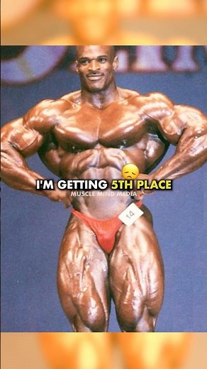 How Did Ronnie Coleman Finally Get Rid of Water to Win His Shows? 😞💦 #shorts