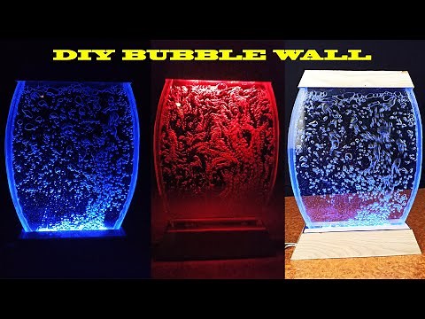 How to make a bubble wall-(step by step)-Water Bubble -DIY-bubble