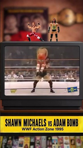 Action ZONE 1995 Adan Bomb vs Shawn Michaels before Wrestlemania.
