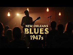 "NEW ORLEANS BLUES 1947s style: The Soulful Sound That Shaped Music History!"