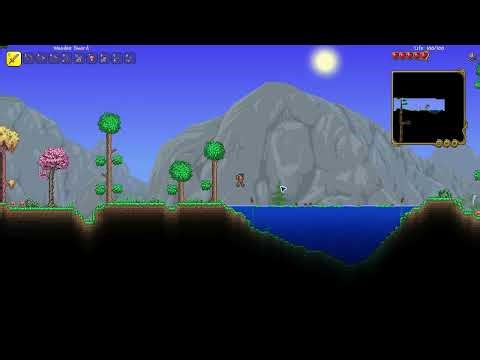 Terraria 1.4.5 Expert Mode Playthrough Episode 1: Getting started (no commentary)