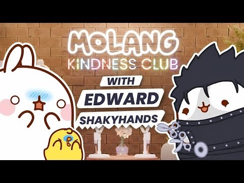 IT’S OKAY TO BE SHY! ✂️ ft. Edward Shakyhands | Molang Kindness Club #14