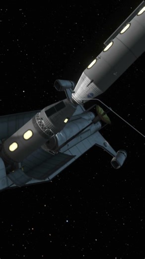 KSP:space station part 2 #kerbal #kerbalspaceprogram #rocket #space #simulator #spaceexploration