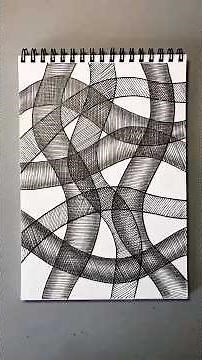 Simple Doodle Tutorial Line Art ✍️ #shorts #art #drawing #inspiration #zentangle #doodle