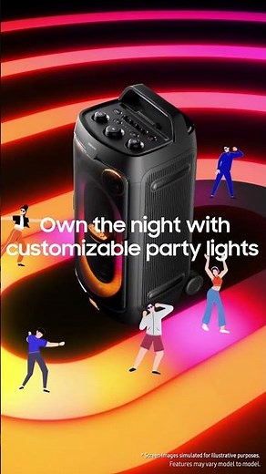 Sound Tower: Party Lights+ X App | Samsung