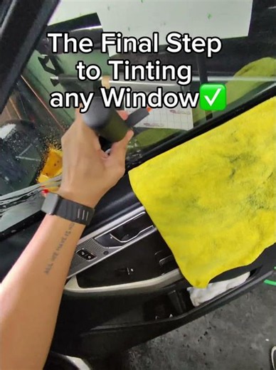 The Final Touch That Makes Tint Look perfect💪