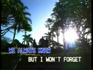 Videoke WHAT I DID FOR LOVE by Jack Jones