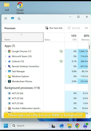 This Windows Trick Just Changed Everything #windows11 #pcspeed #shorts