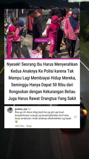 😭 ibuuuu sehat sehat ya bu, banyak rezekinya