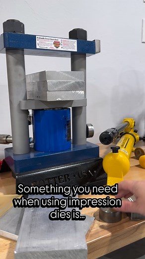 What’s the deal with tool steel pushers? Use them with impression dies - 100% of the time. They protect your upper platen from damage, make pressing more efficient, and get you more detail. We make them in 2 sizes - a round 2” diameter pusher and a rectangular pusher. Both attach to the upper platen with magnets, which means you can use them on any brand of press as long as the upper platen is magnetic. Do NOT use the tool steel pusher with anything other than impression dies. Get 20% OFF throug