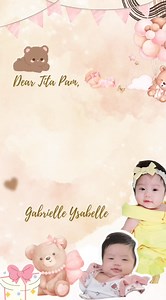 Virtual invitation for NINANG AND NINONG Thank you so much for trusting #followerseveryonehighlights #virtualinvitations #invitation #souvenirideas #followersreels #christening | Leigh’s Souvenir Shop
