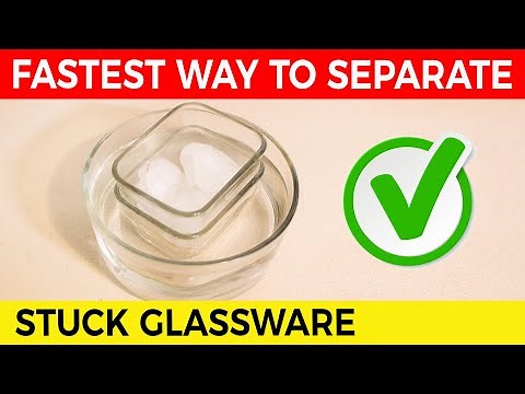 Separate Glassware Stuck Together 🧊