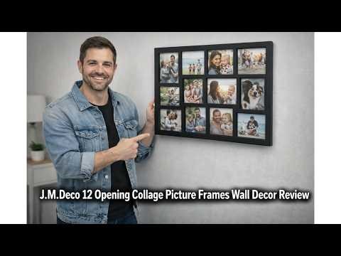 🖼️ J.M.Deco 12 Opening Collage Picture Frames Wall Decor Review – Worth It Before You Buy 🖼️