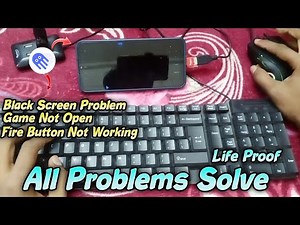 Octopus App Black Screen + Not Open Problem Solve Life Proof / Keyboard Mouse On Mobile Free Fire