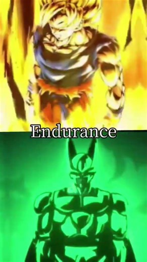 perfect cell vs super saiyan goku #capcut