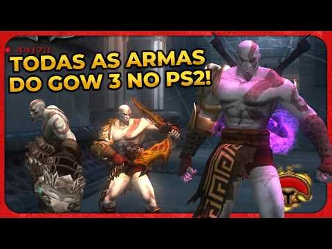 TRANSFORMEI O GOD OF WAR 2 NO GOD OF WAR 3 NO PS2!