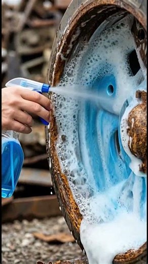 Satisfying ASMR Extreme Tank Wheel Restoration