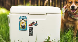 Custom cooler stickers and decals | Sticker Mule