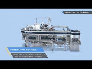 SmartCan Eco filler/seamer block by KHS/Ferrum sets new standards in can filling