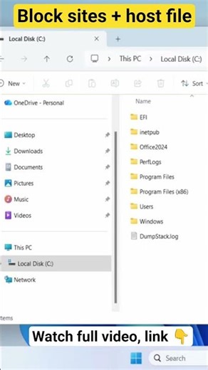 How to Block Websites Using the Hosts File in Windows 10 & 11 (TikTok, Facebook Example)