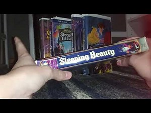 5 Different VHS Versions of Sleeping Beauty