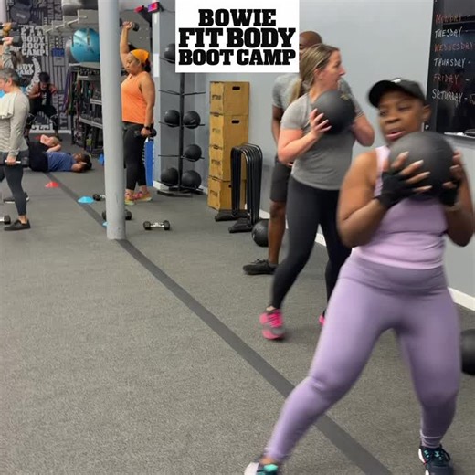 Bowie Fit Body Boot Camp on Instagram: "CORE & CARDIO TUESDAY 💥 Abs on fire 🔥 Heart rate up ❤️ Sweat guaranteed 💦 See you in the studio 👊🏽 ⏰ Monday thru Thursday PM schedule: 4:30, 5:15, 6:00 & 7:00 Let’s go! 💪🏽 . . . 🚀 2026 Bowie Fit Body 6-Week Challenge is OPEN! 📅 1/12 – 2/21 ⏰ Registration closes THIS THURSDAY (1/8) Ready to lock in your spot? 👇🏽 👉 Sign up here: https://app.clubready.com/JoinUs/8827/512051 #bowiefit #smallbusiness #fitness #leaner #bowiefitbodybootcamp #bootcamp 