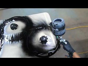 How To SPRAY Single Stage On Aluminum, Raw Plastic, and Steel Car Parts