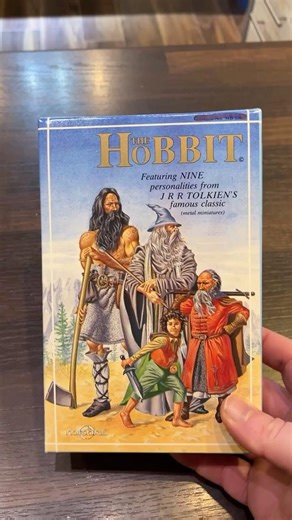 Mithril Miniatures The Hobbit MB685 metal figures in 32mm scale. A starter set for new collectors.