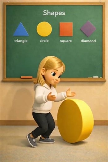 Shapes Come Alive | Triangle, Square, Circle & Diamond🔺🟠🟥♦️