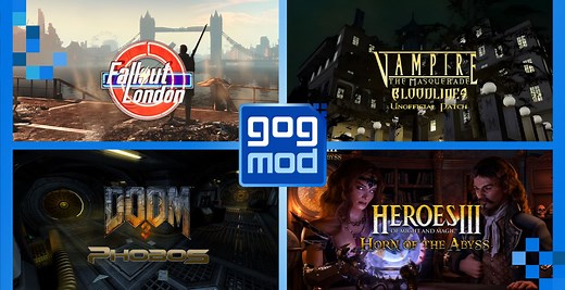 GOG Introduces "One-Click Mods," Enabling Easy Mod Access To Many Classic Games