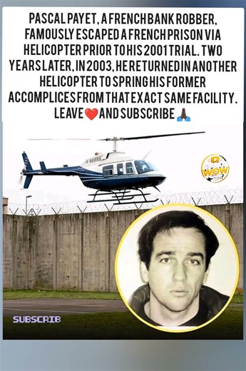 The Prison Escape So Crazy It Sounds Like a Movie! 🚁 #adventure #shorts #love #reels #youtubeshorts