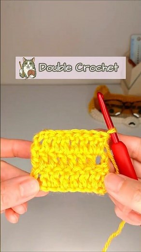 How to Double Crochet for beginners