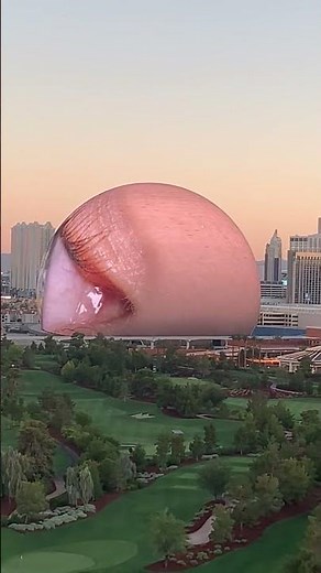 The world's largest eyes - MSG Arena, Las Vegas