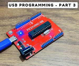 Programming PIC Microcontroller Via USB
