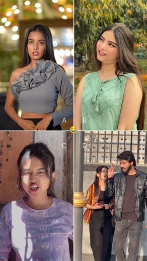 who is best funny reels??😂 ll payal panchal 🆚 Abid 🆚 roshni 🆚 jonshi ll #shorts