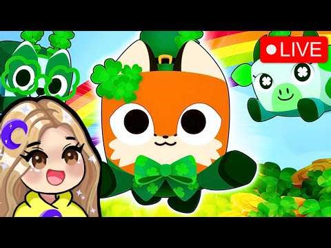 [🔴LIVE] 🍀 PET SIM 99 ST. PATRICKS EVENT 🍀- GIVEAWAYS -ROBLOX