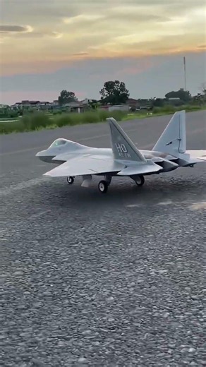 F-22 Raptor RC Jet Screams Through the Sky! 🚀✈️ 80mm EDF Beast!