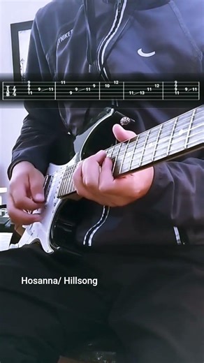 Hosanna/ Hillsong United- Unidos permaneceremos| Guitar cover/ Tabs (intro) #guitar #cover #hillsong