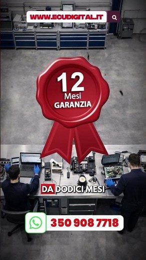 Servizio di riparazione centraline auto professionale: garanzia di 12 mesi su tutti gli interventi