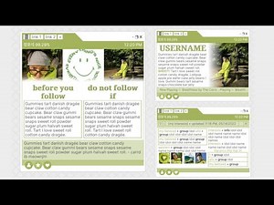 interactive folder theme carrd tutorial | non pro | ctto