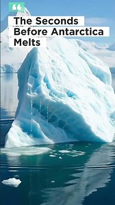 The Iceberg is Melting #shorts #antarctica