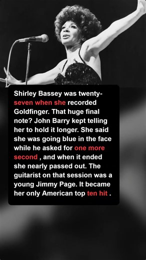 She Held That Note Until She Nearly Fainted 💰 - Goldfinger