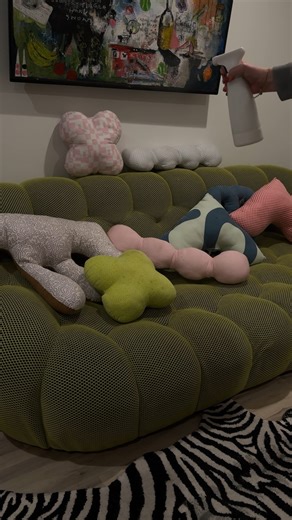 3.1K views · 418 reactions | If your couch has seen some things  try this DIY fabric sanitizer 識 It neutralizes odors, disinfects, and makes everything smell fresh again. ✨ Recipe: 1 cup water 1 tbsp baking soda 2 tbsp rubbing alcohol (optional) a few drops of essential oil Shake, spray, air dry — done. What’s the first thing you’d use this on? ️﫢 #cleaningtok #diycleaner #fabriccleaner #homehacks #cleantips | Glam Home Cleaning | Facebook