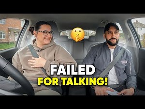 She Failed Her Driving Test Because of Talking Too Much 😲