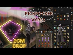 PICKPOCKET VYRE I REVEAL ALL THE RECOMMENDATIONS (OSRS)